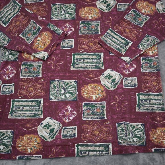 Extra Elements Womens Shirt 4X Multicolor Knit Crew Neck Pullover T Shirt - Picture 12 of 16